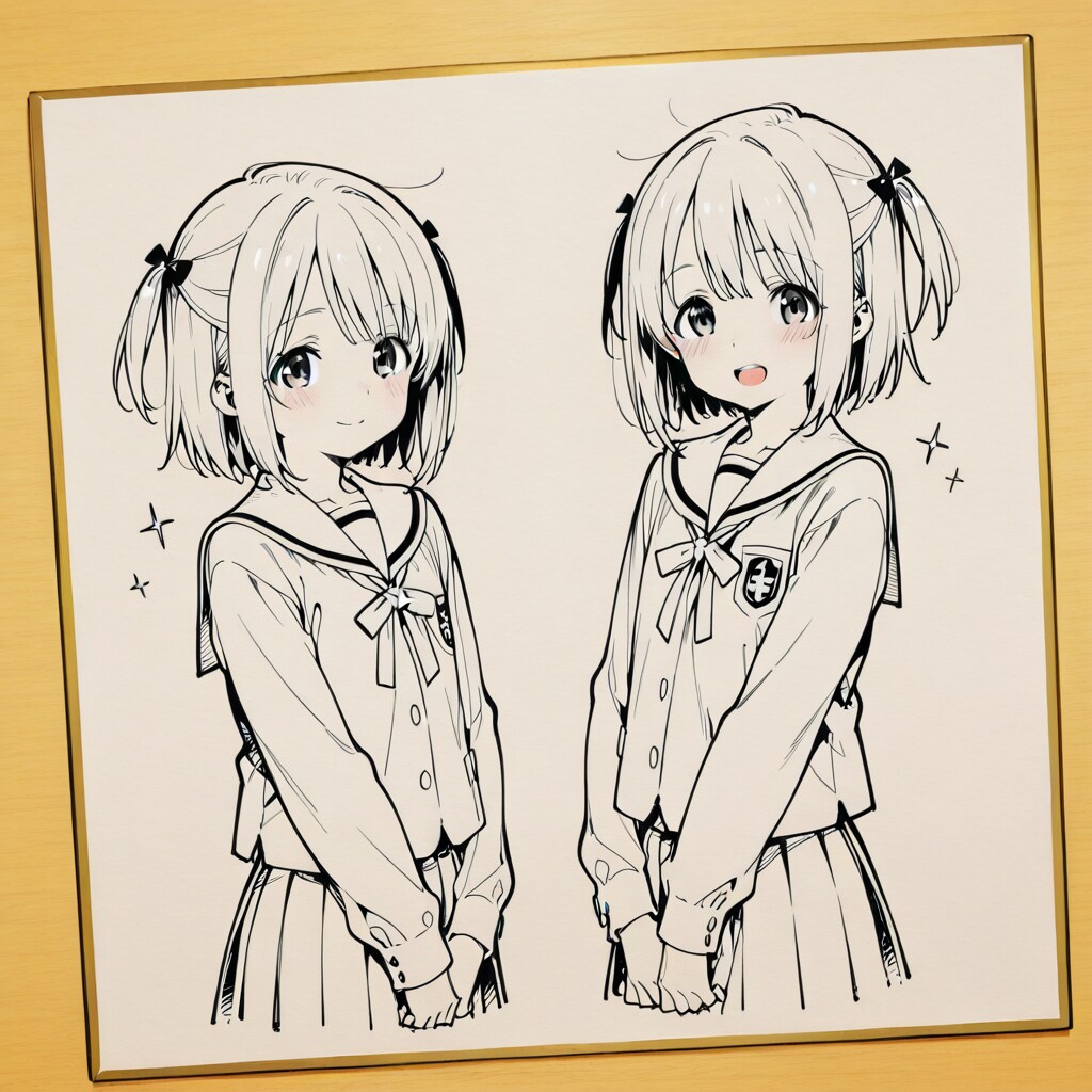 下書きの女の子 | の人気AIイラスト・グラビア