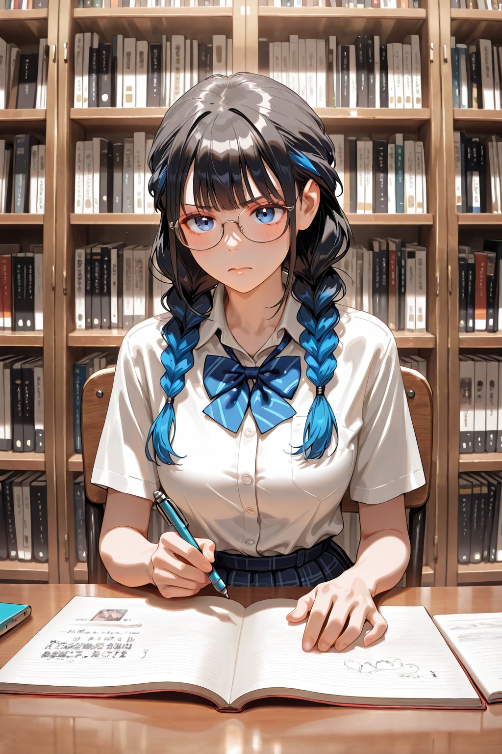図書館ではお静かに