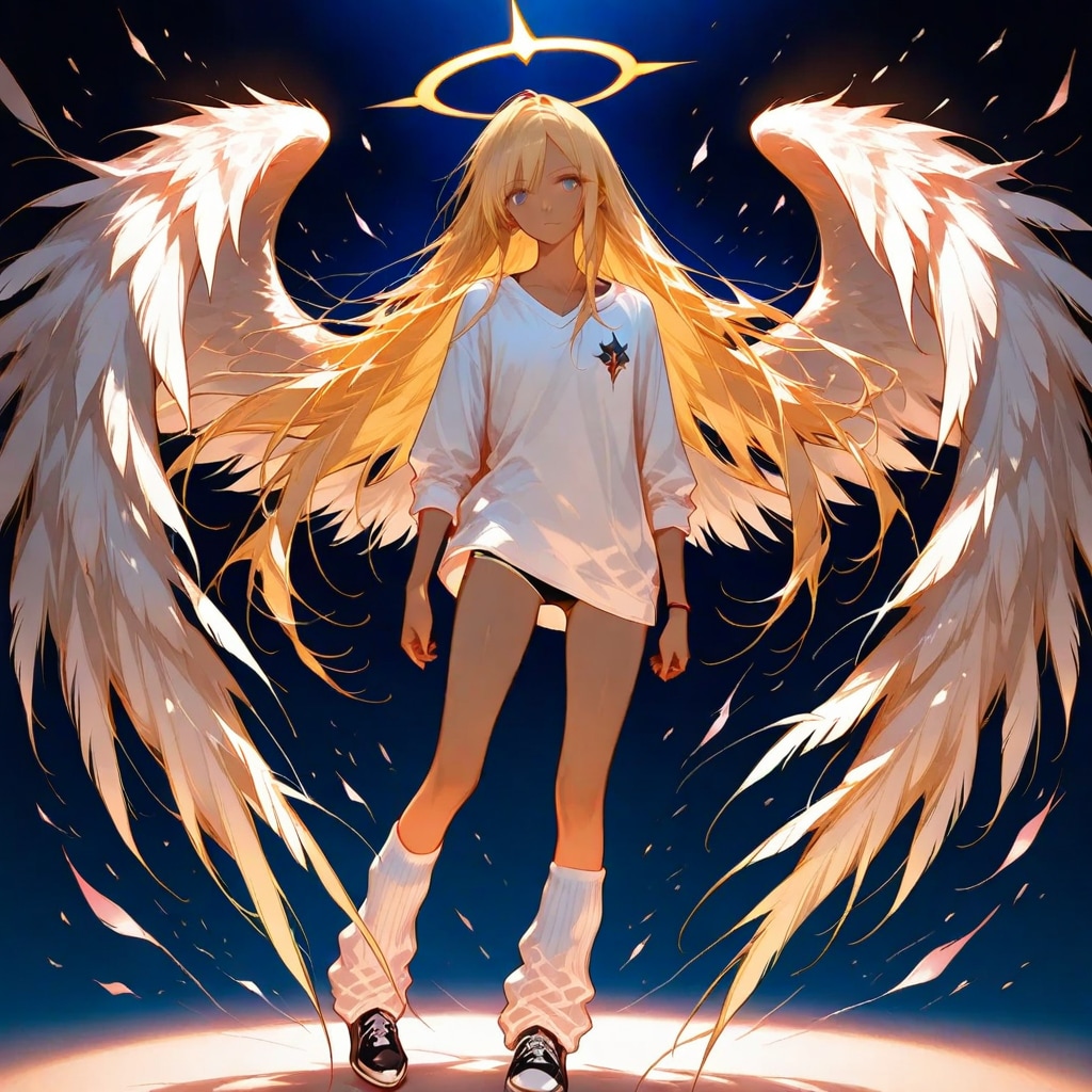 ルーズソックスを履いた褐色ギャル