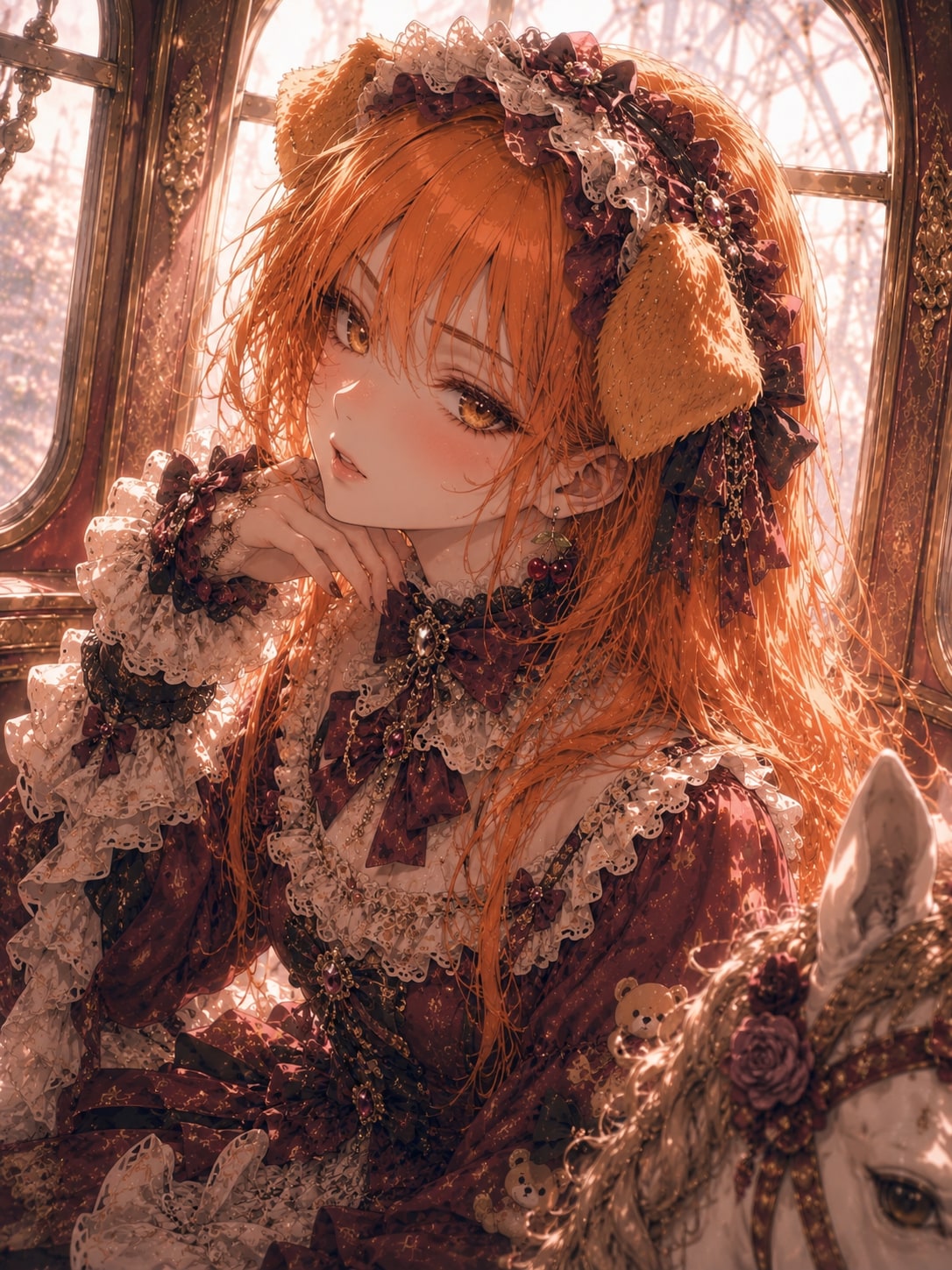 堕ち姫は、フリルに包まれた大人の恋を夢見る。