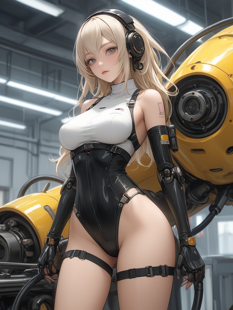 cosmic android girl & power loader