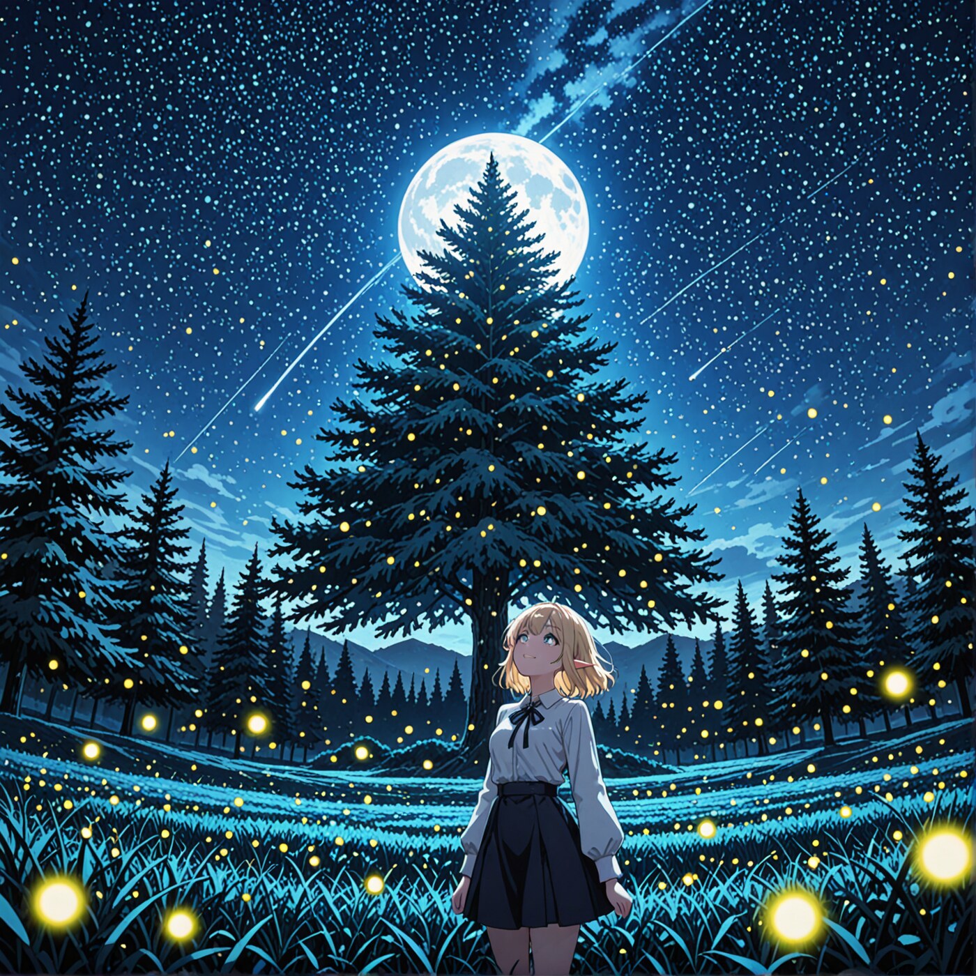 季節外れのクリスマスツリー