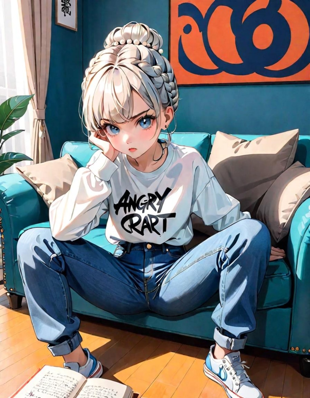 angry again