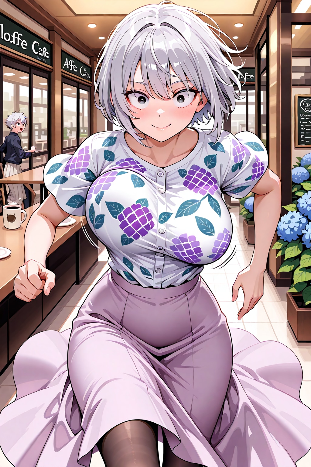 駆けてくる彩翔