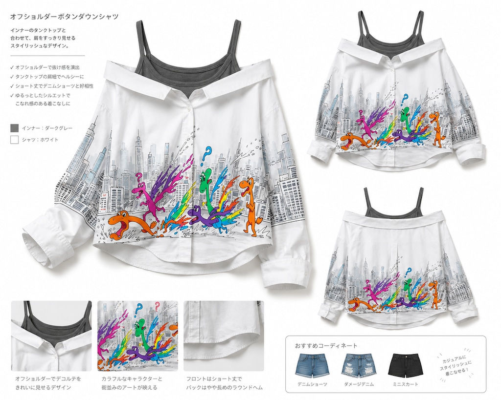 オリジナルシャツ(LARIMARベース)