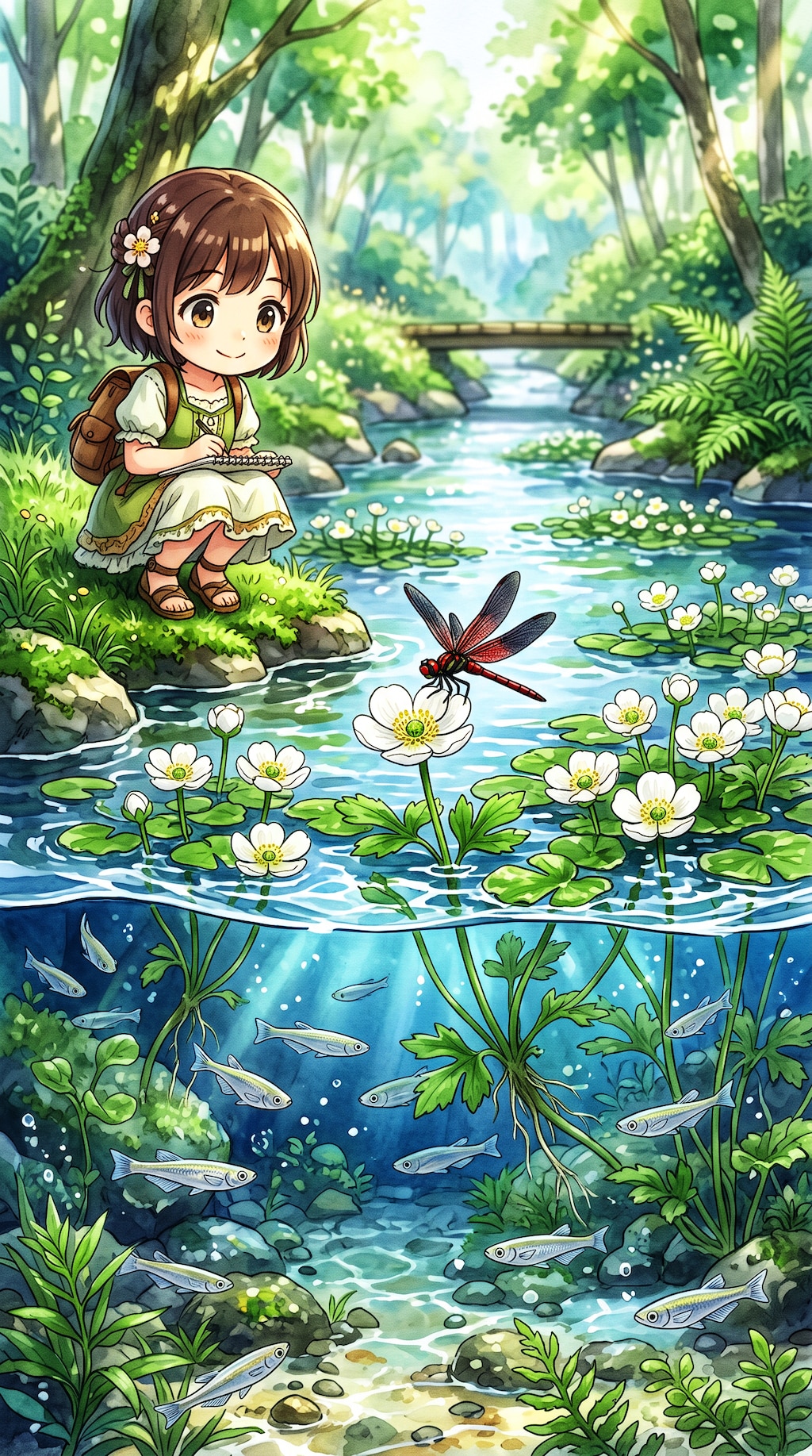 梅花藻(バイカモ)