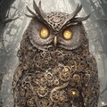Mechanical Owls of the Chaotic Fantasy Realm 3枚目
