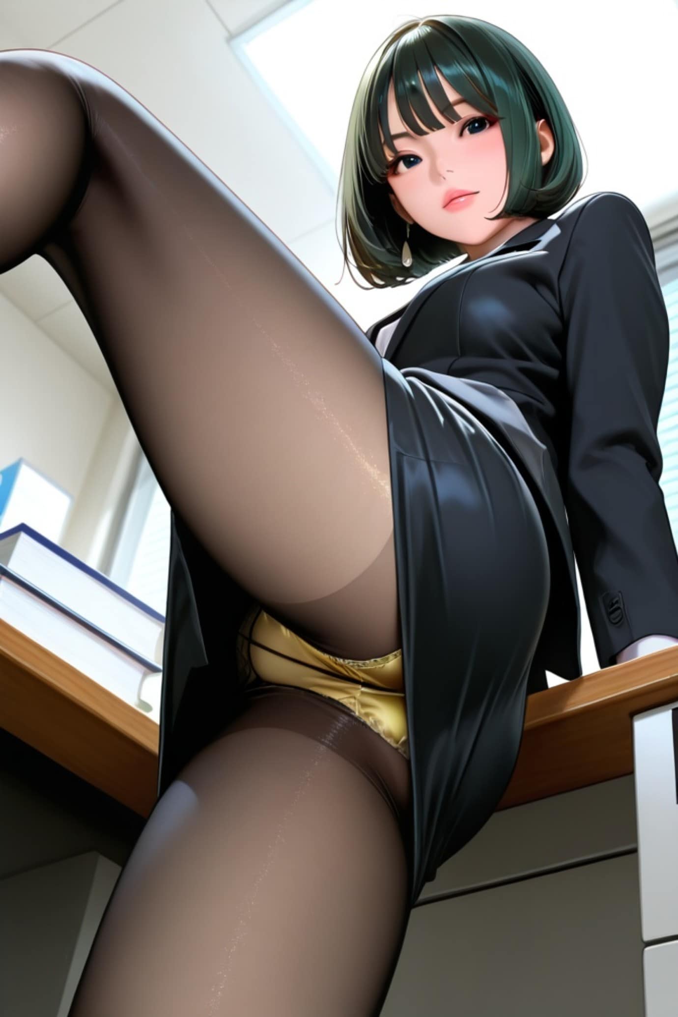 緑髪ちゃん