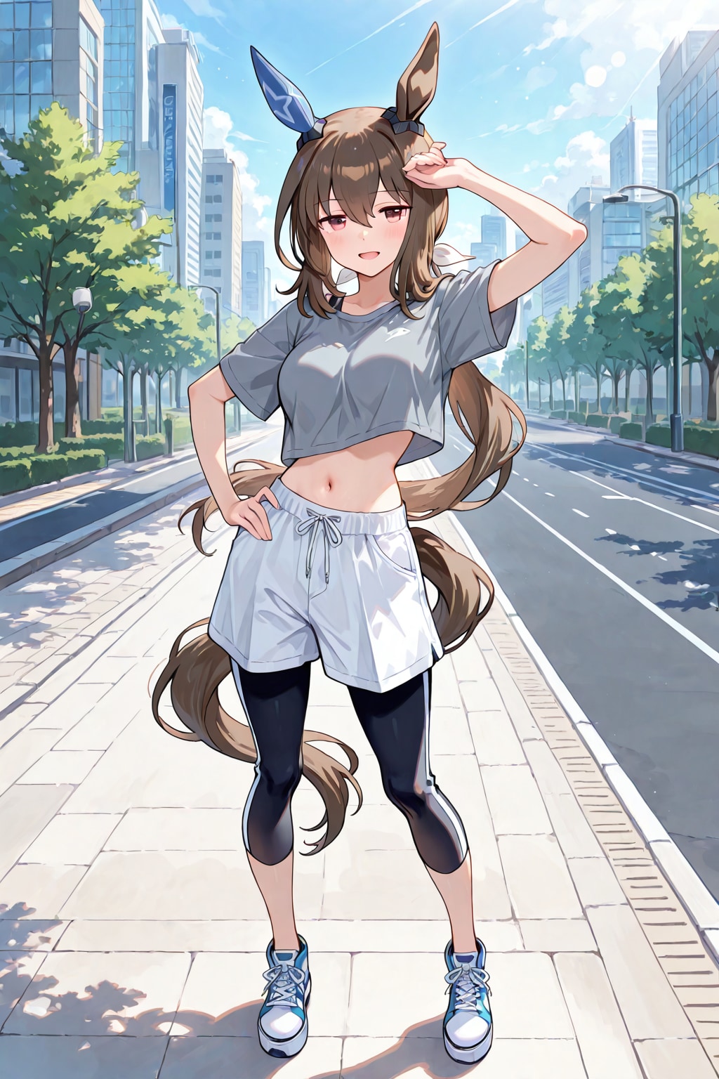 朝のランニング