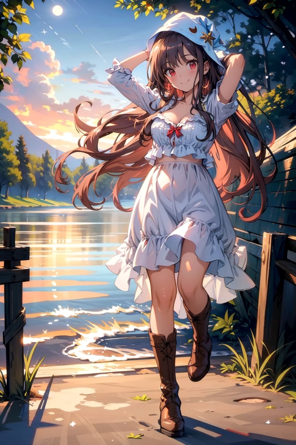 夜、魔力を振るう前に | の人気AIイラスト・グラビア