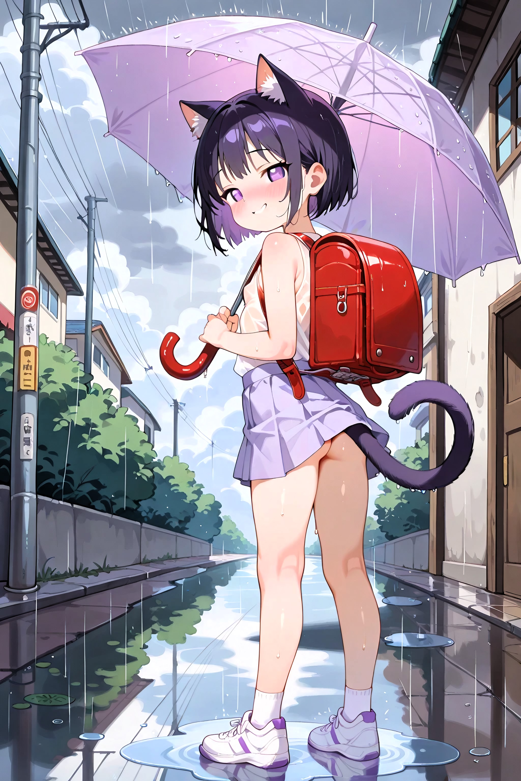 ねこみみ 051 rain