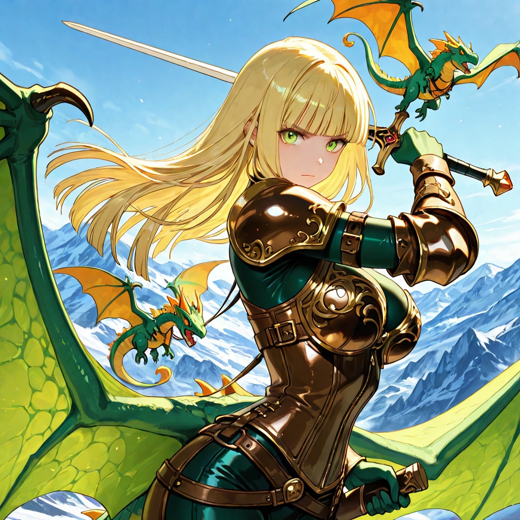 ドラゴン騎乗 | の人気AIイラスト・グラビア