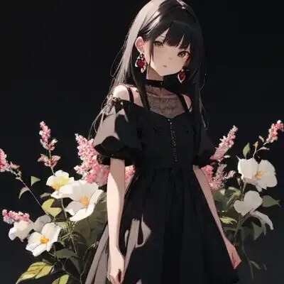 黒花四姉妹三女魔墨
