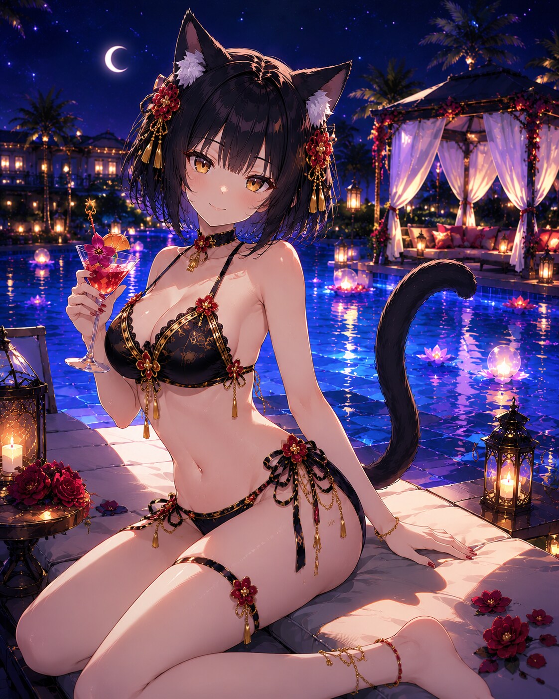 続ナイトプール