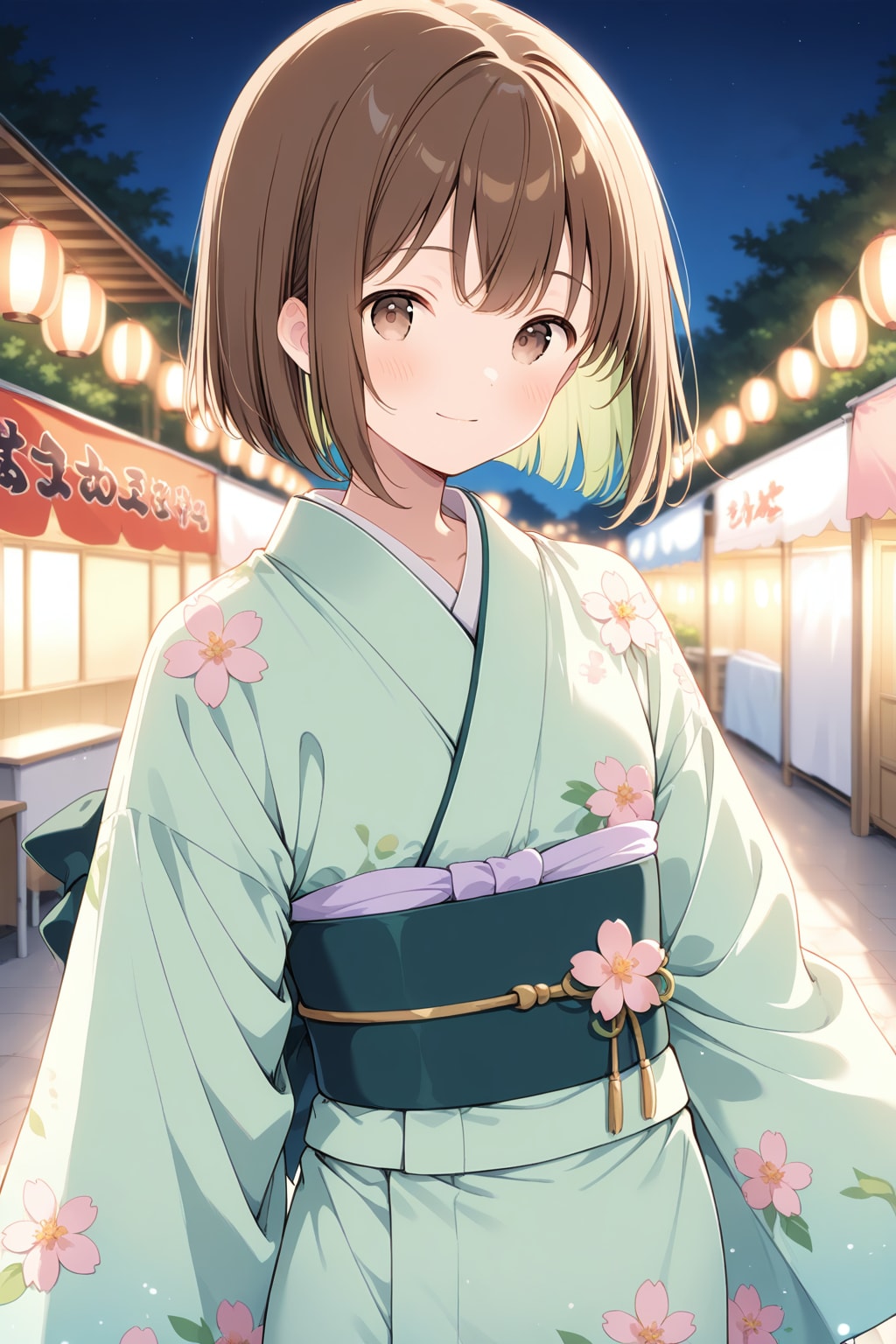 浴衣で夏祭り | の人気AIイラスト・グラビア