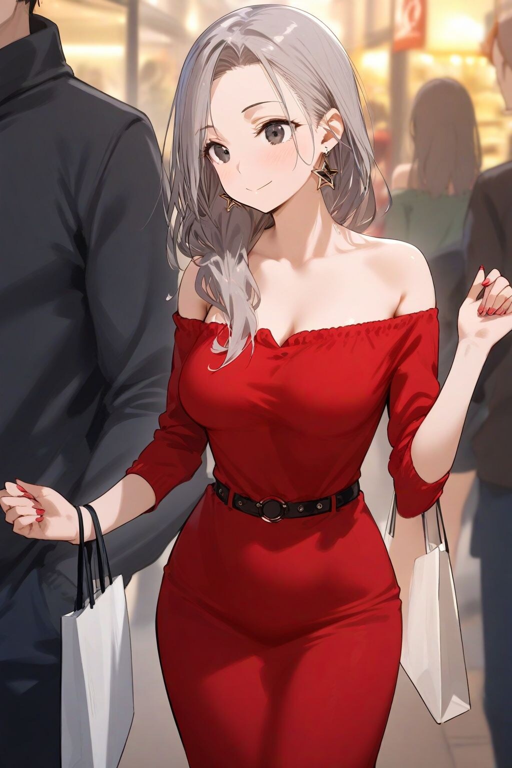 大人になった灰髪ちゃん