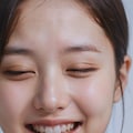 顔のクローズアップショット 3枚目
