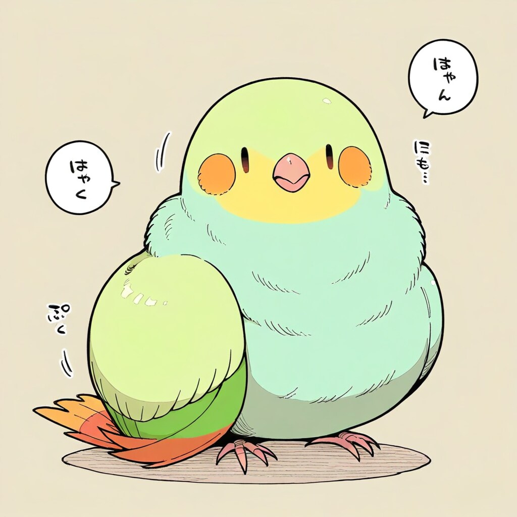 BEHIMOTH版喋るインコ