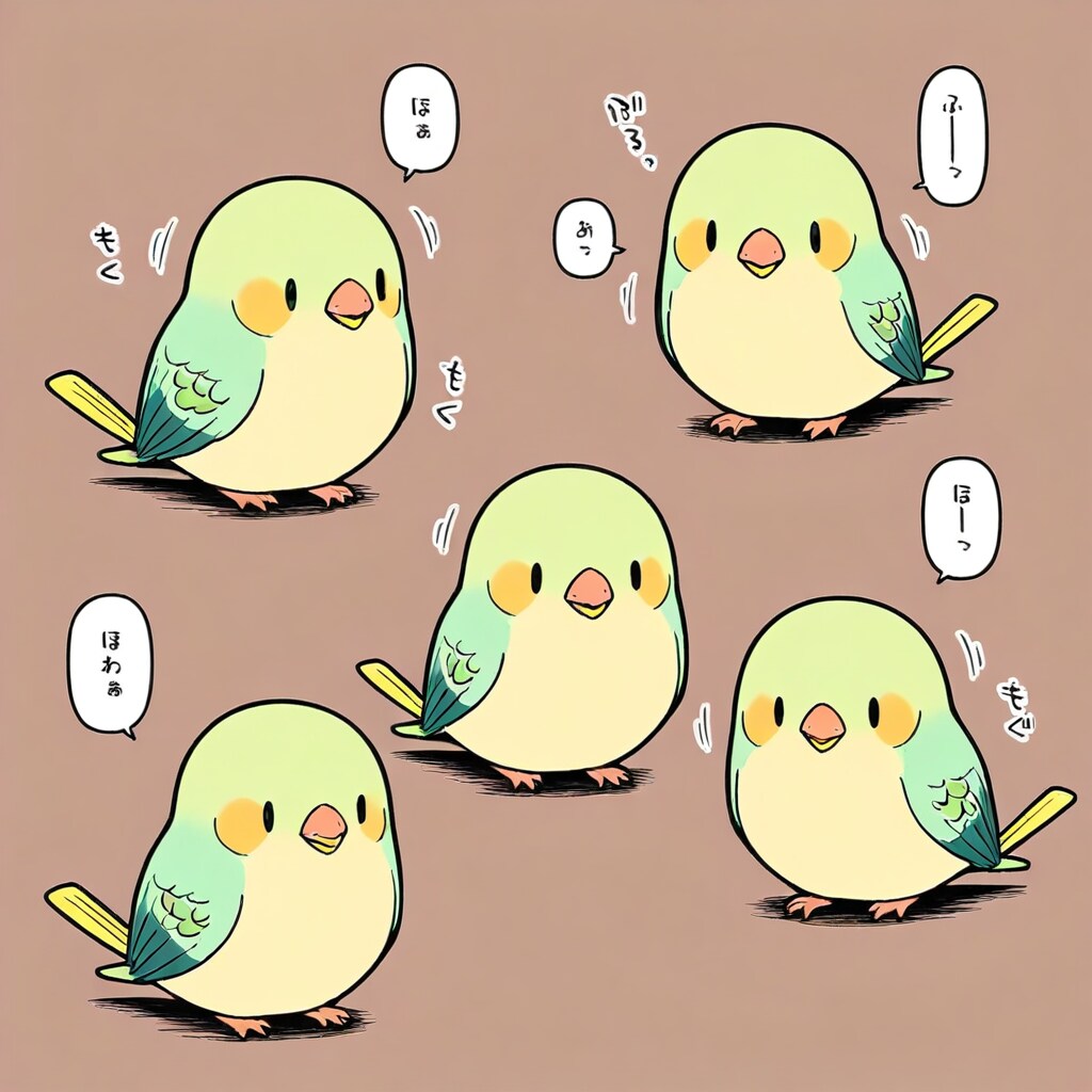 BEHIMOTH版喋るインコ