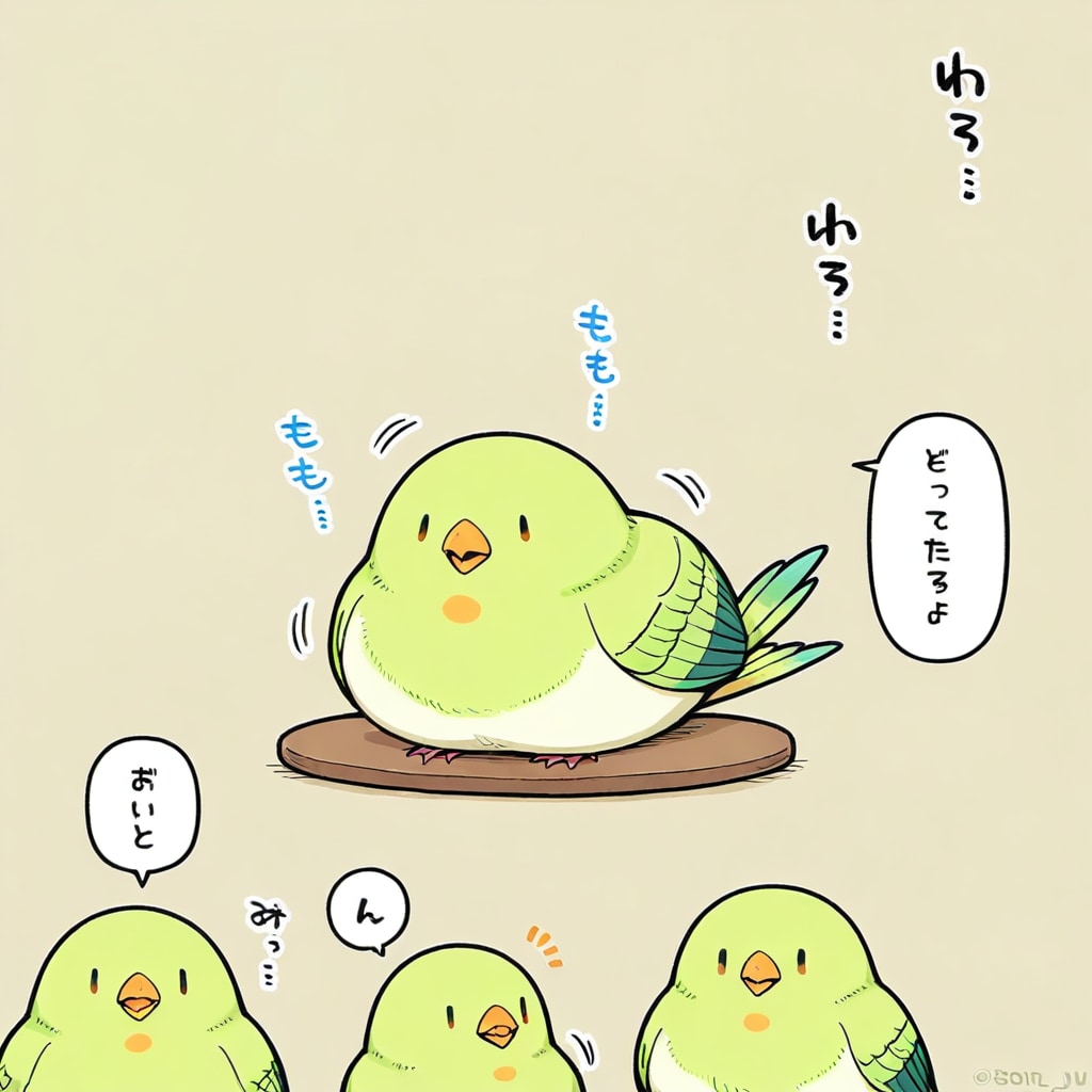 BEHIMOTH版喋るインコ