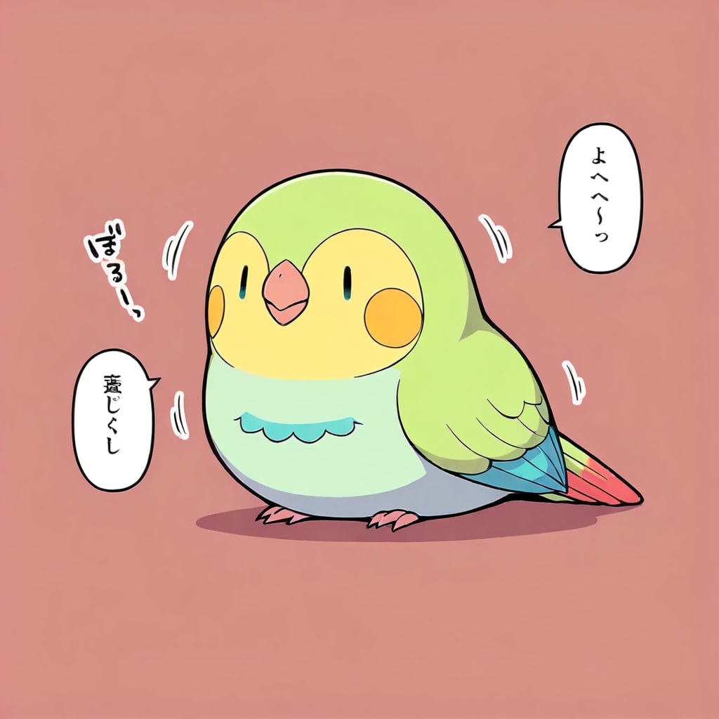 BEHIMOTH版喋るインコ