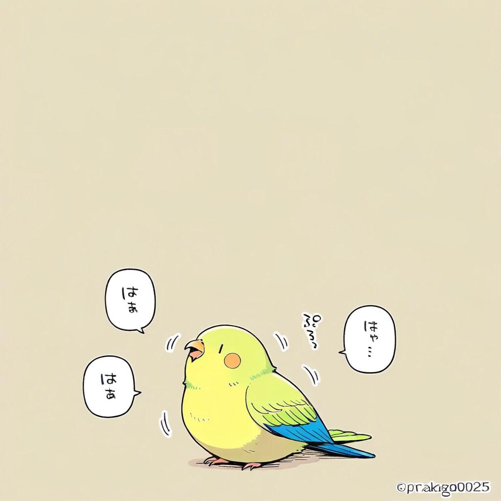 BEHIMOTH版喋るインコ