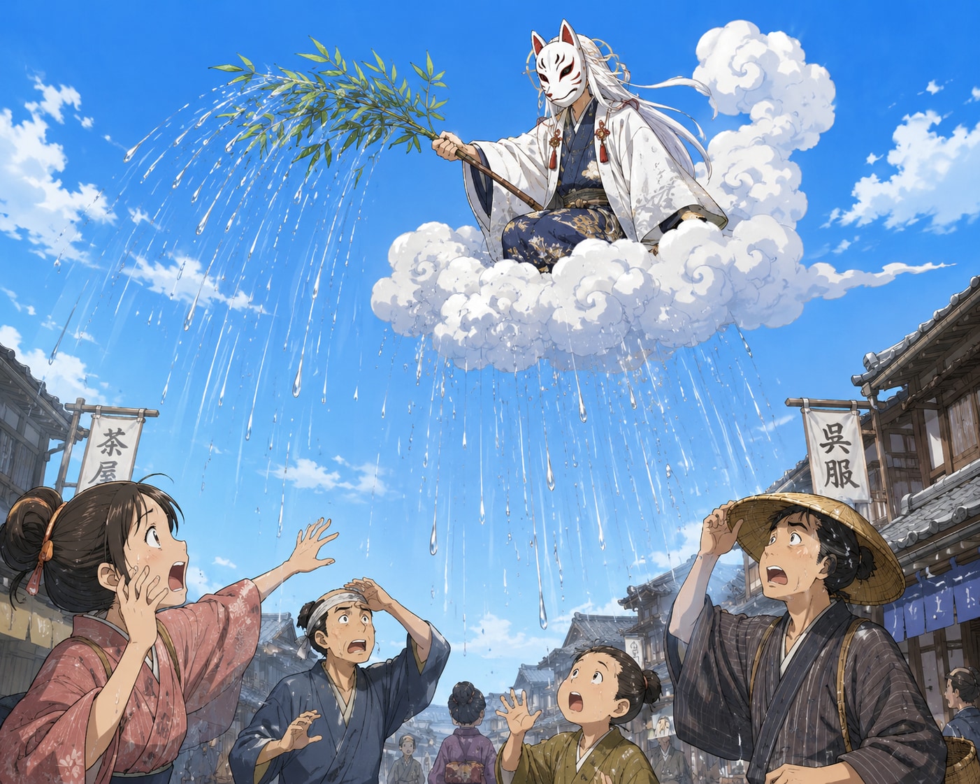 天気雨（狐の嫁入り）