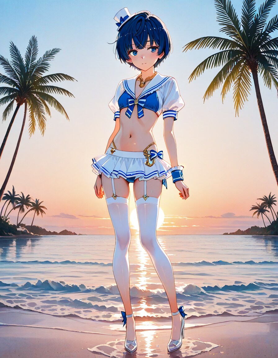 セーラービキニな柑菜ちゃん
