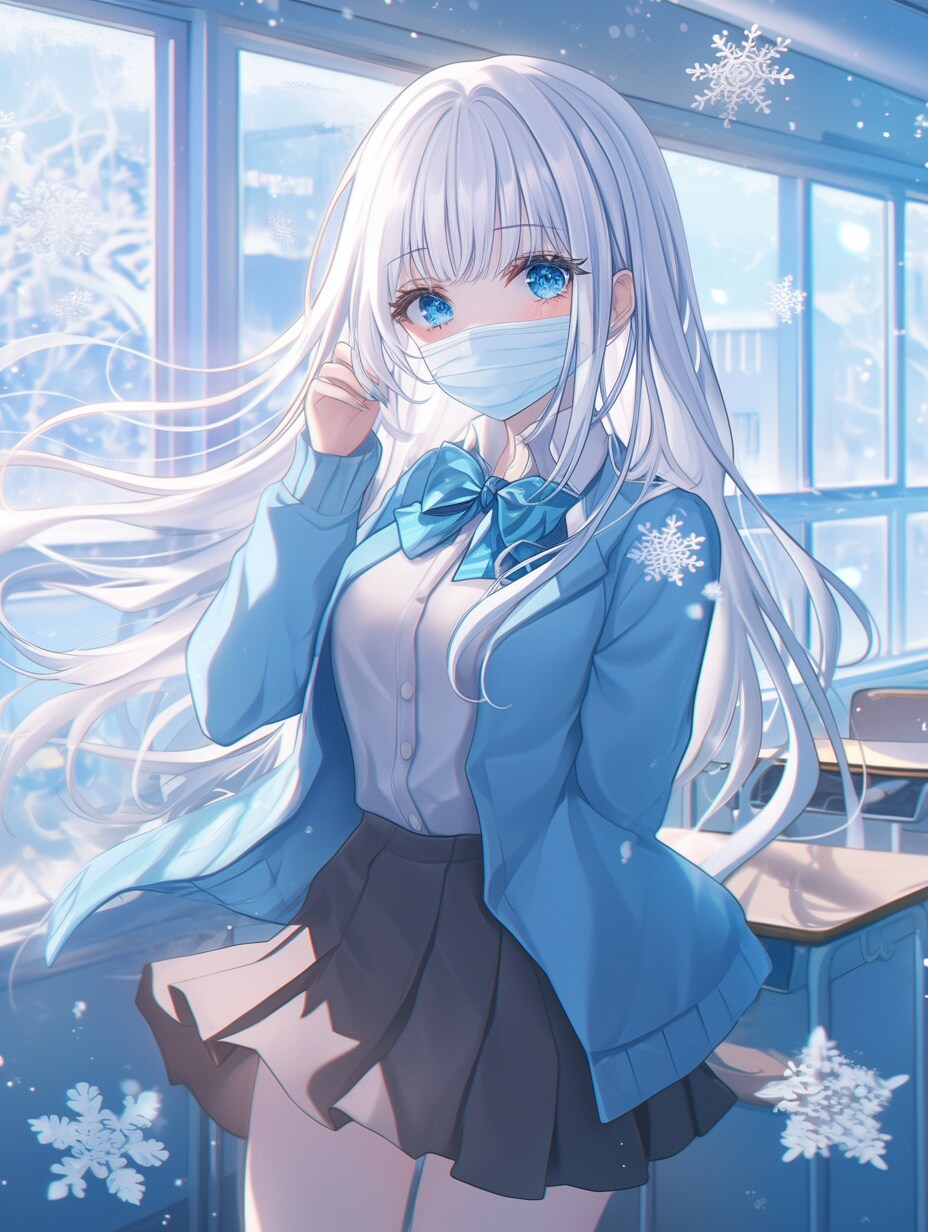 マスク美人