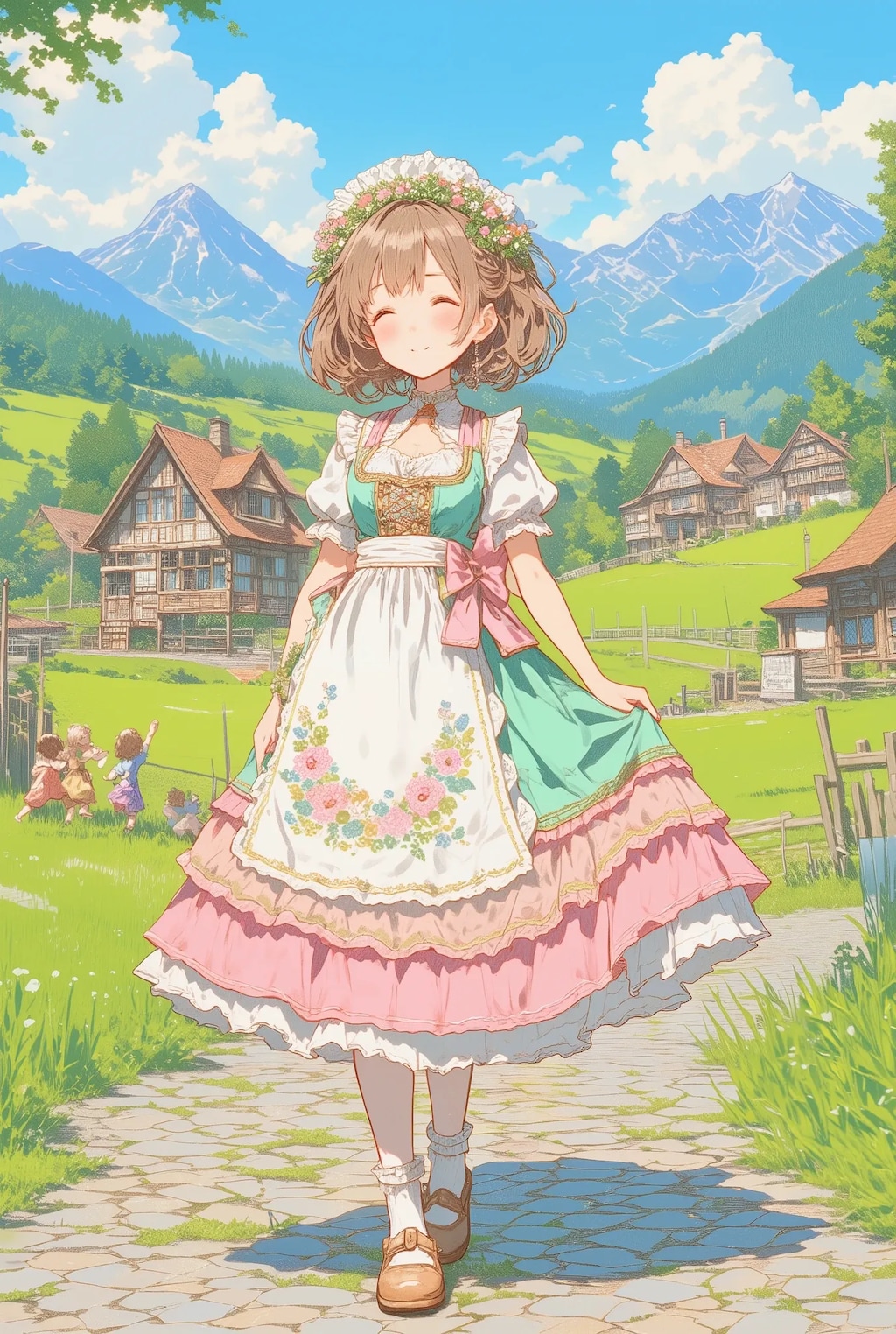 フリフリディアンドルちゃん