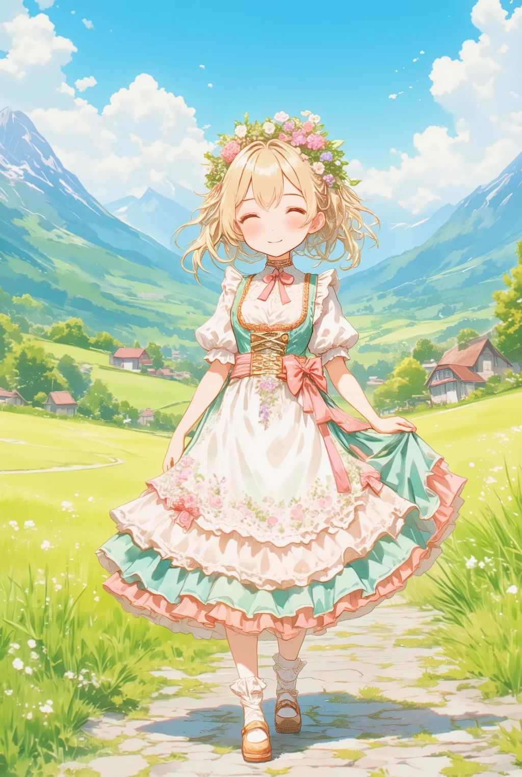 フリフリディアンドルちゃん