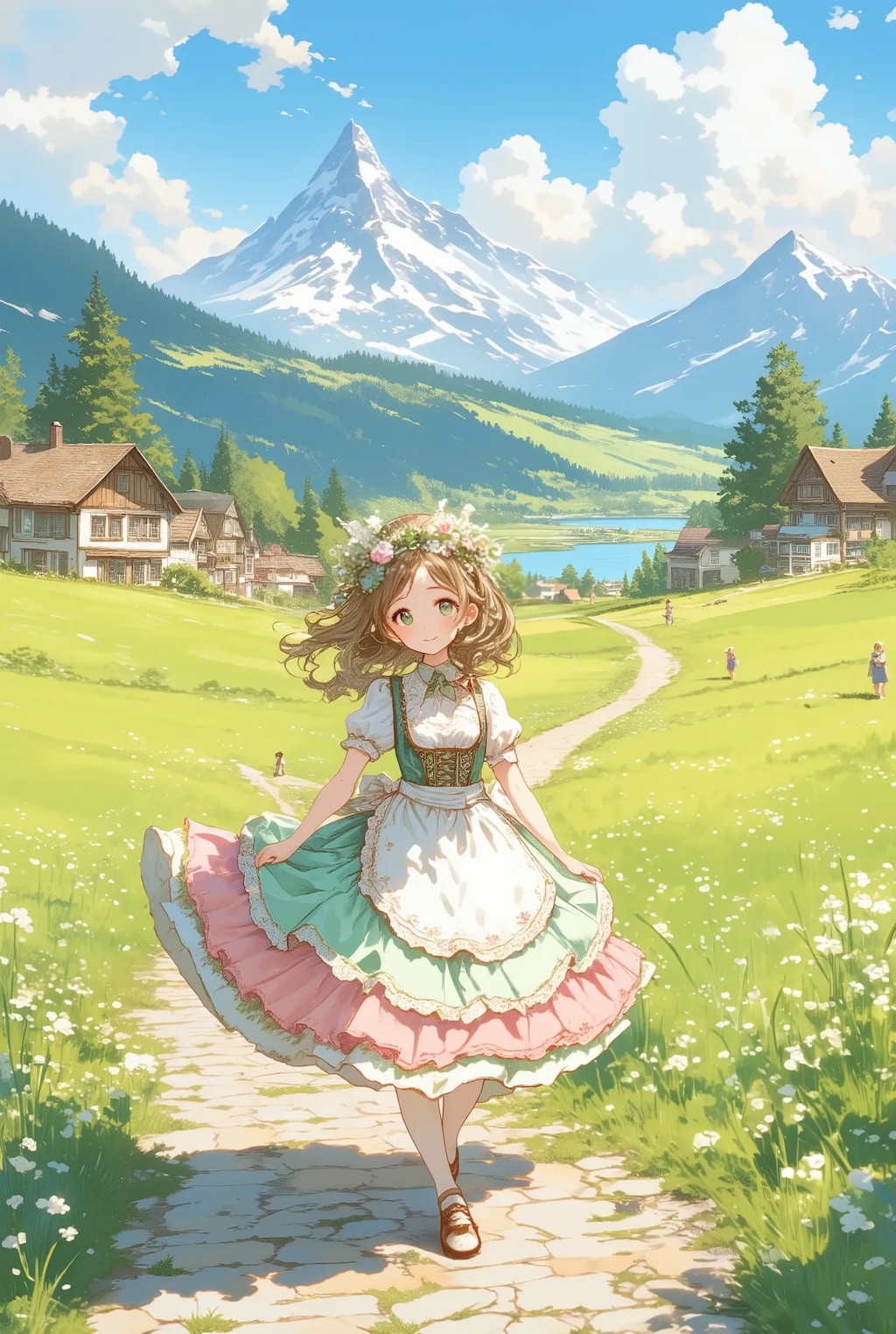 フリフリディアンドルちゃん