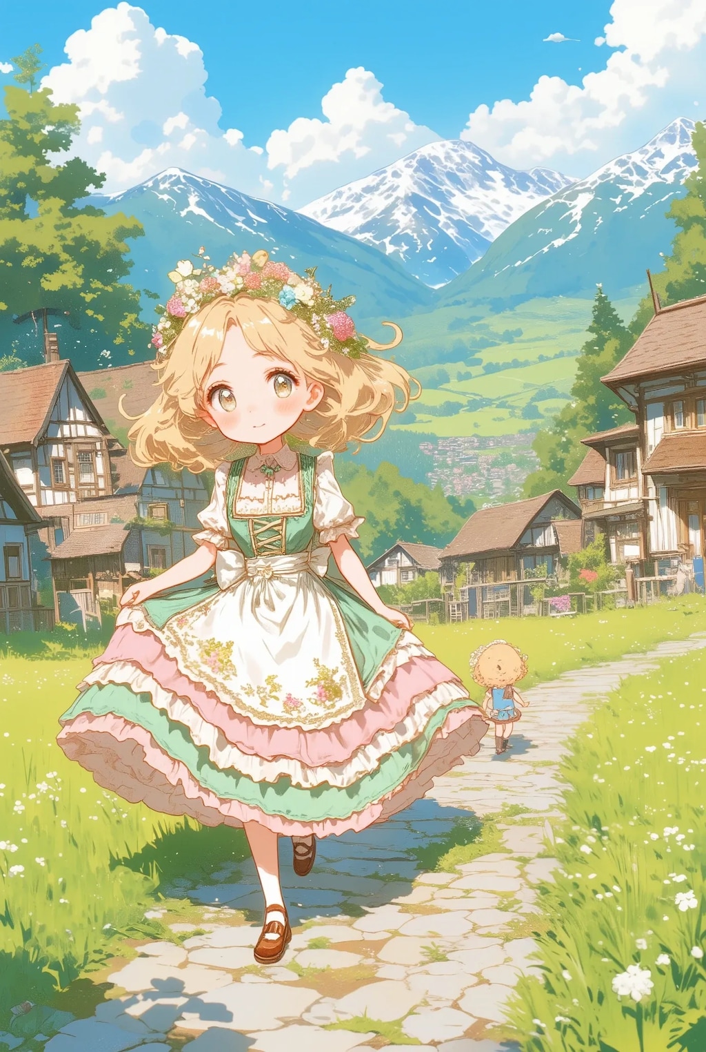 フリフリディアンドルちゃん