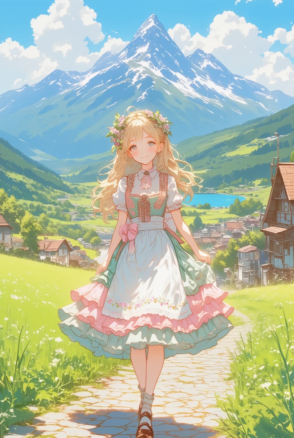 フリフリディアンドルちゃん