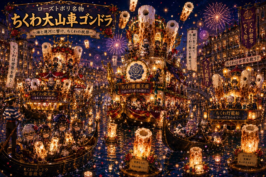 ローズトポリ名物『ちくわ 祭り』⑤