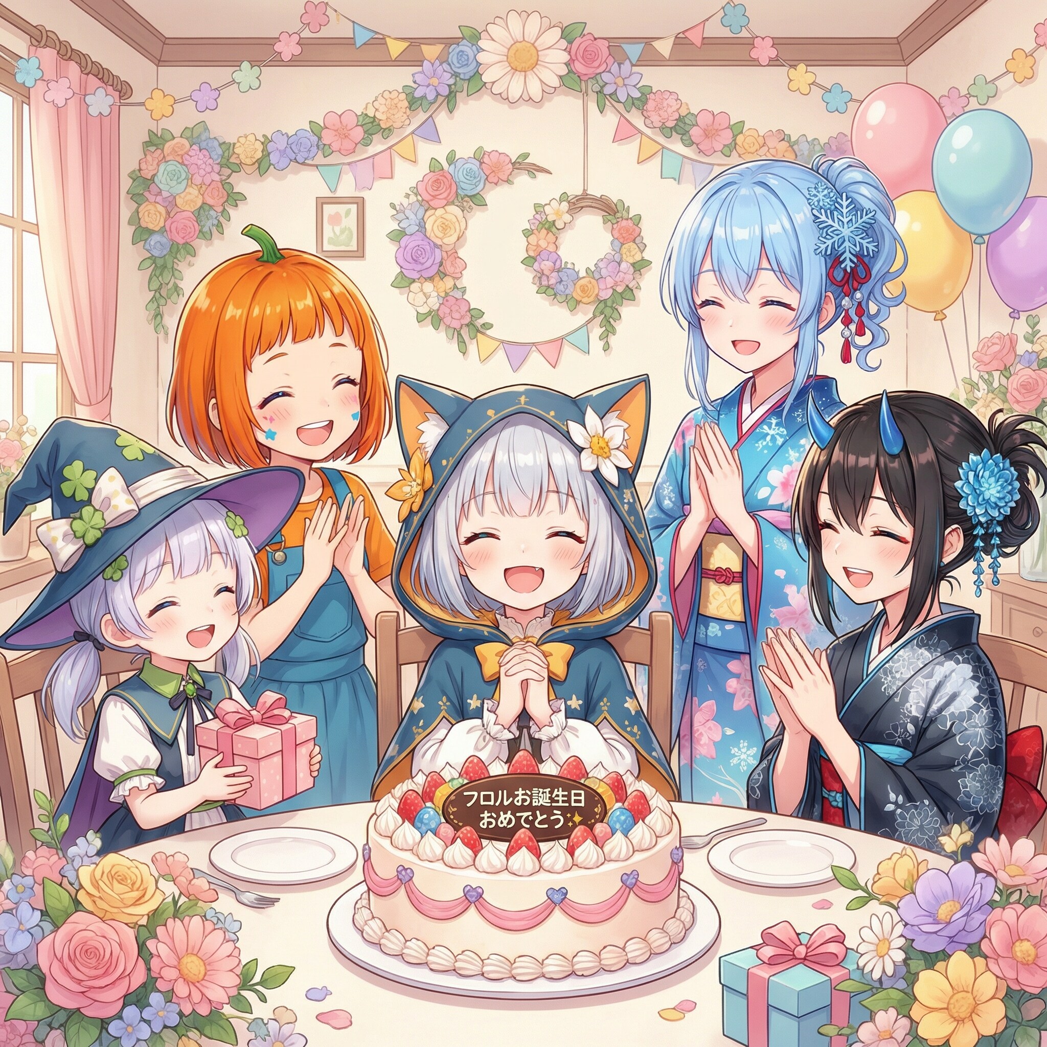 フロルのハッピーバースデー🎂