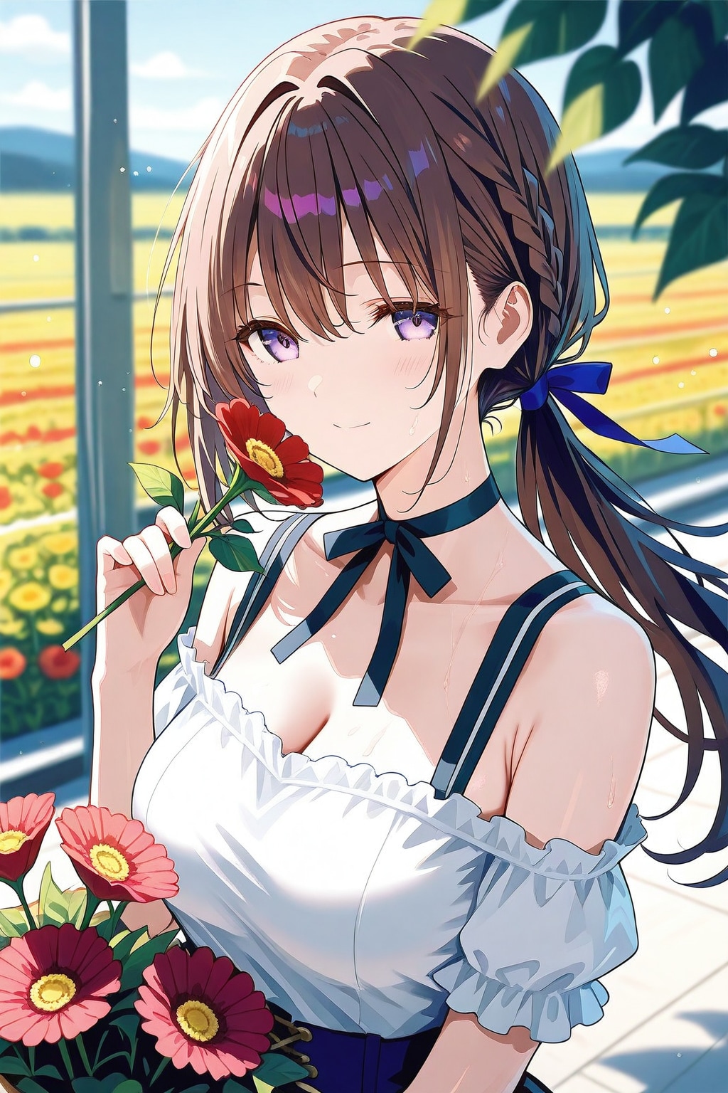 いい匂いの花 | の人気AIイラスト・グラビア