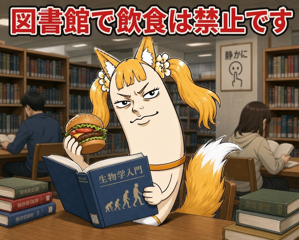 変なハンバーガー