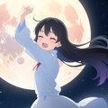 月夜に踊る少女 4枚目