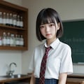 女生徒の学校生活 #2 2枚目