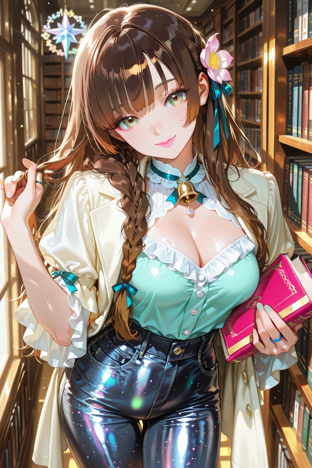 図書館の醍醐味と言えばたくさんある本棚から読みたい本を探す事よね❤️