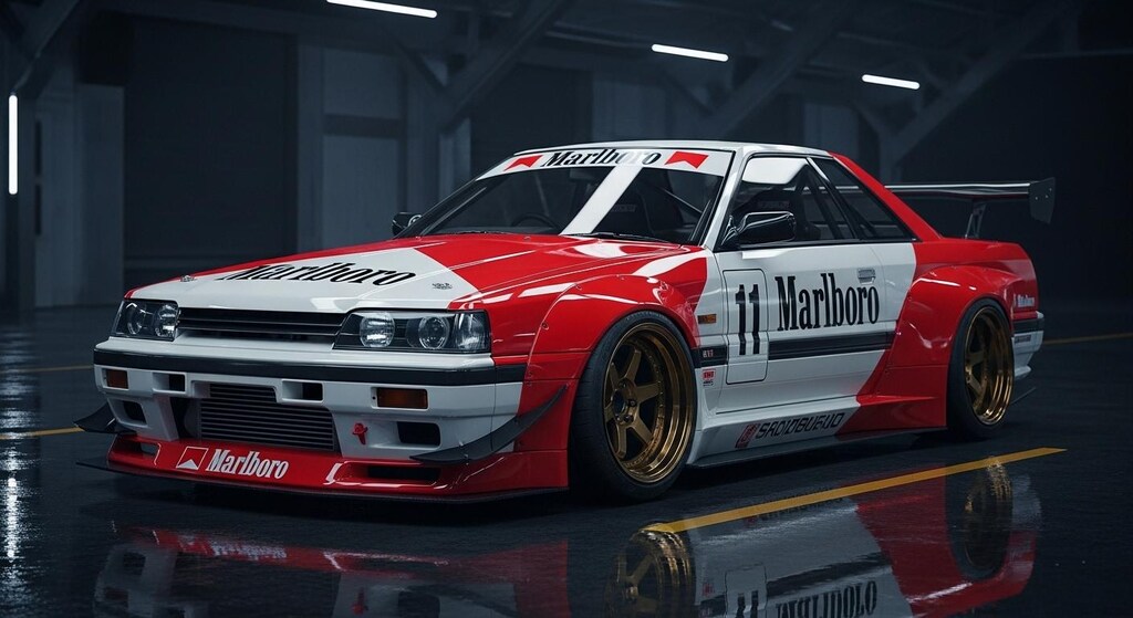 マルボロR31GTS-Rレーシングカー