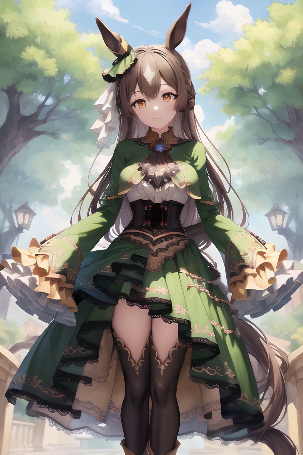 サトノダイヤモンド レース服