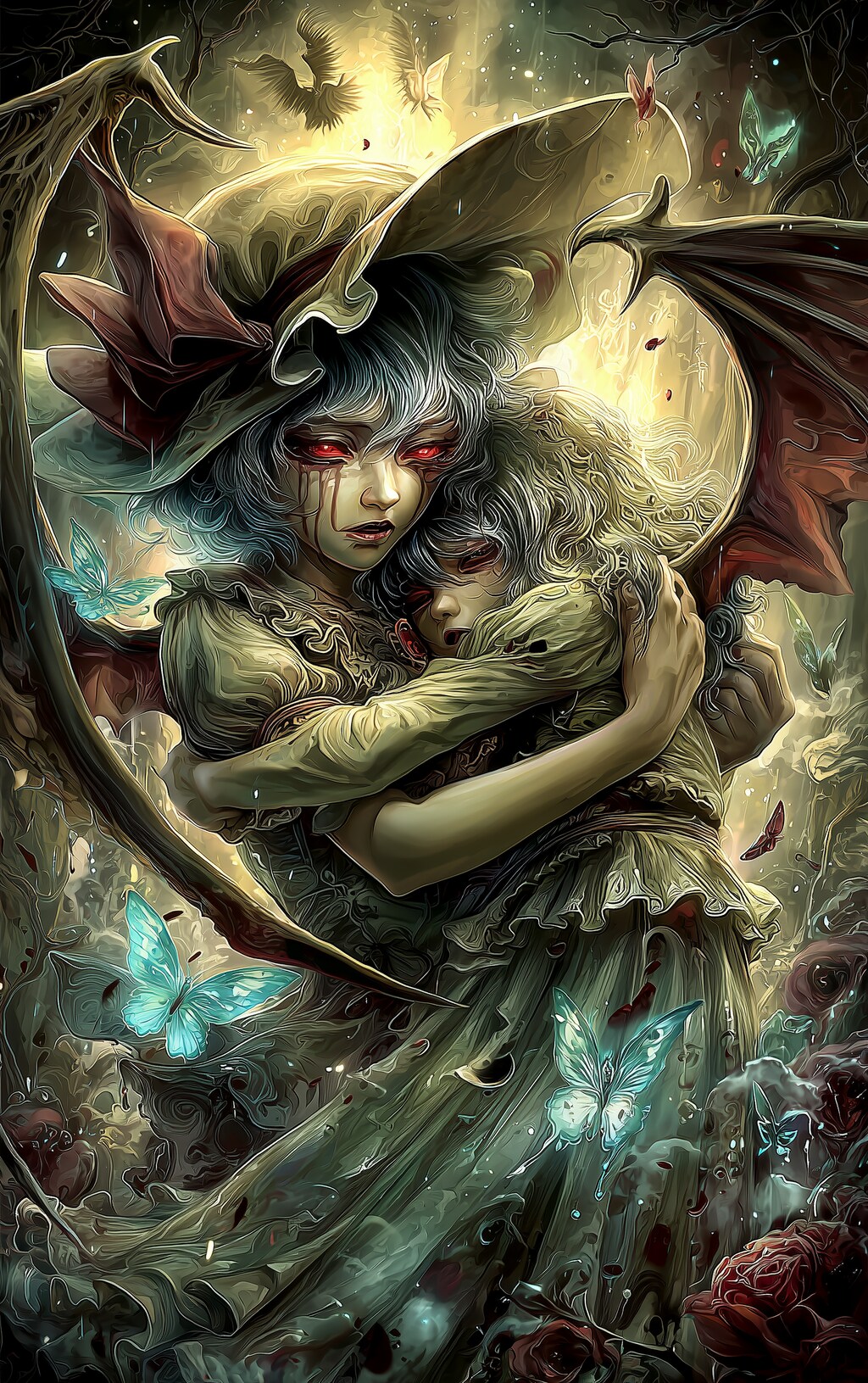 霧雨魔理沙昇天図