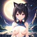 天の川での沐浴 3枚目