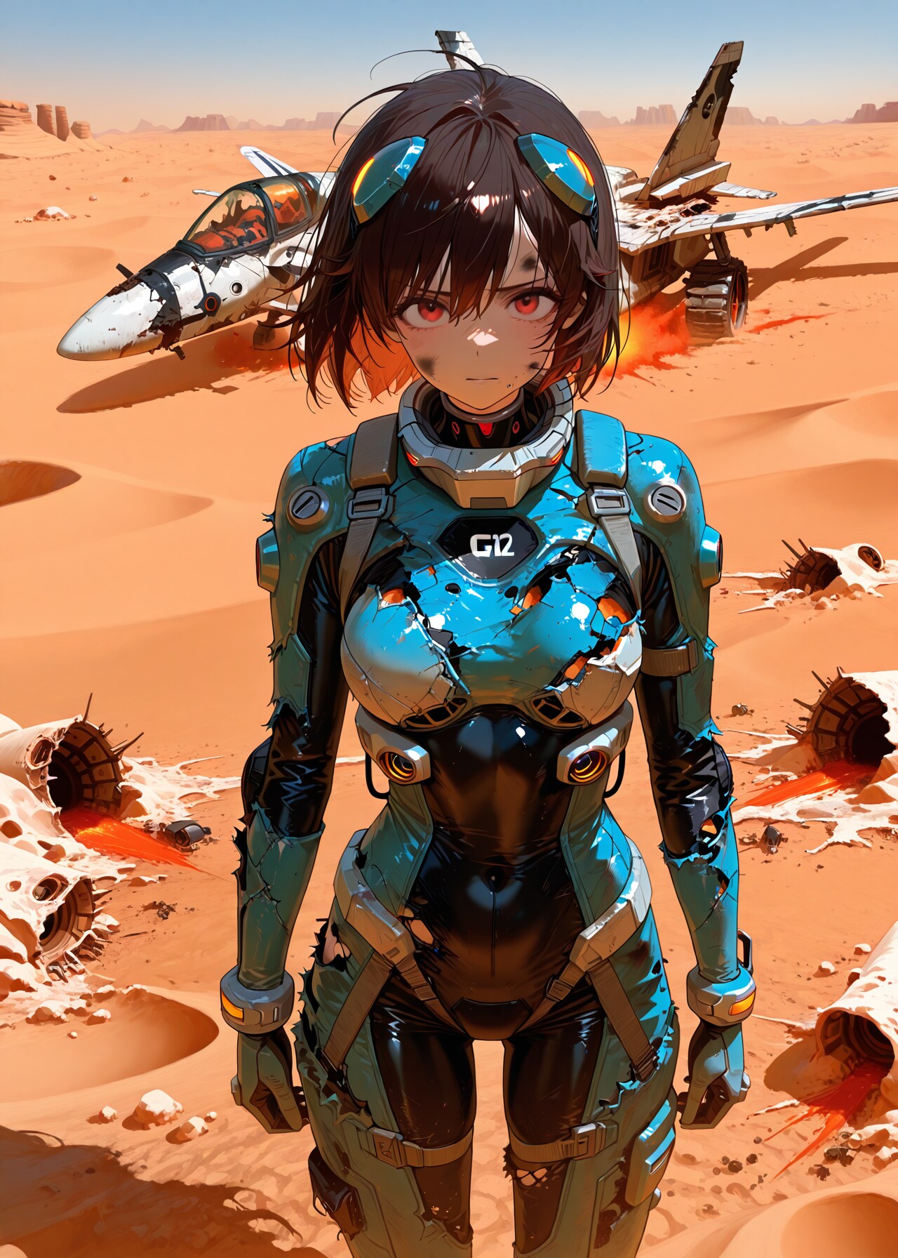 友軍の基地まで100マイル…生きて帰る！ | の人気AIイラスト・グラビア