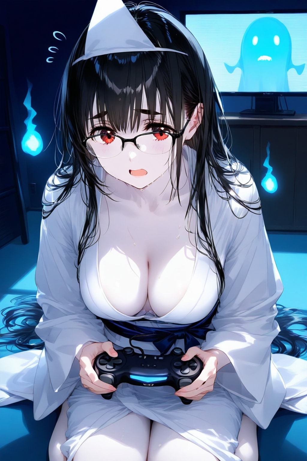 幽霊さんとTVゲーム(承)