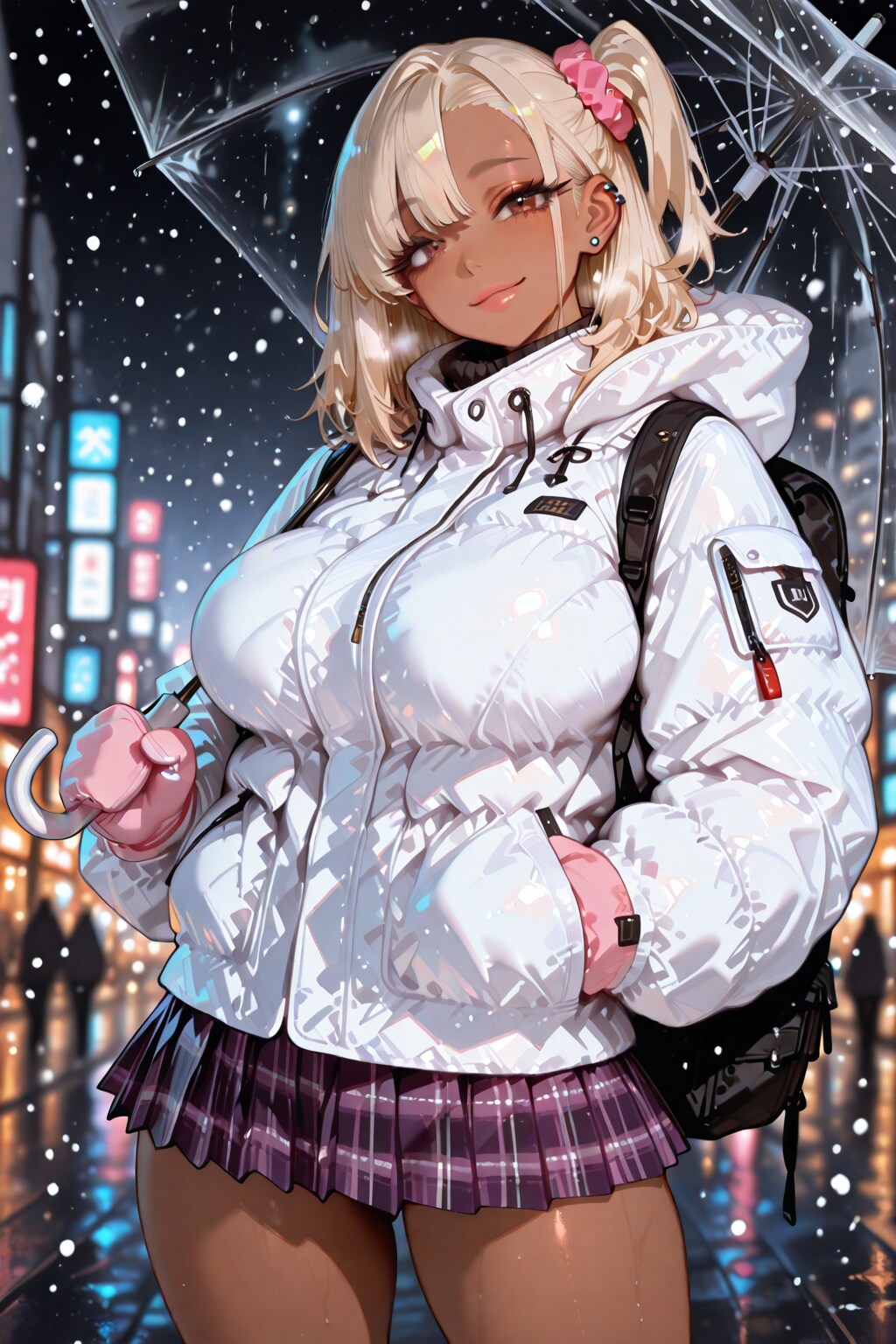 学校指定のダウンジャケット | の人気AIイラスト・グラビア