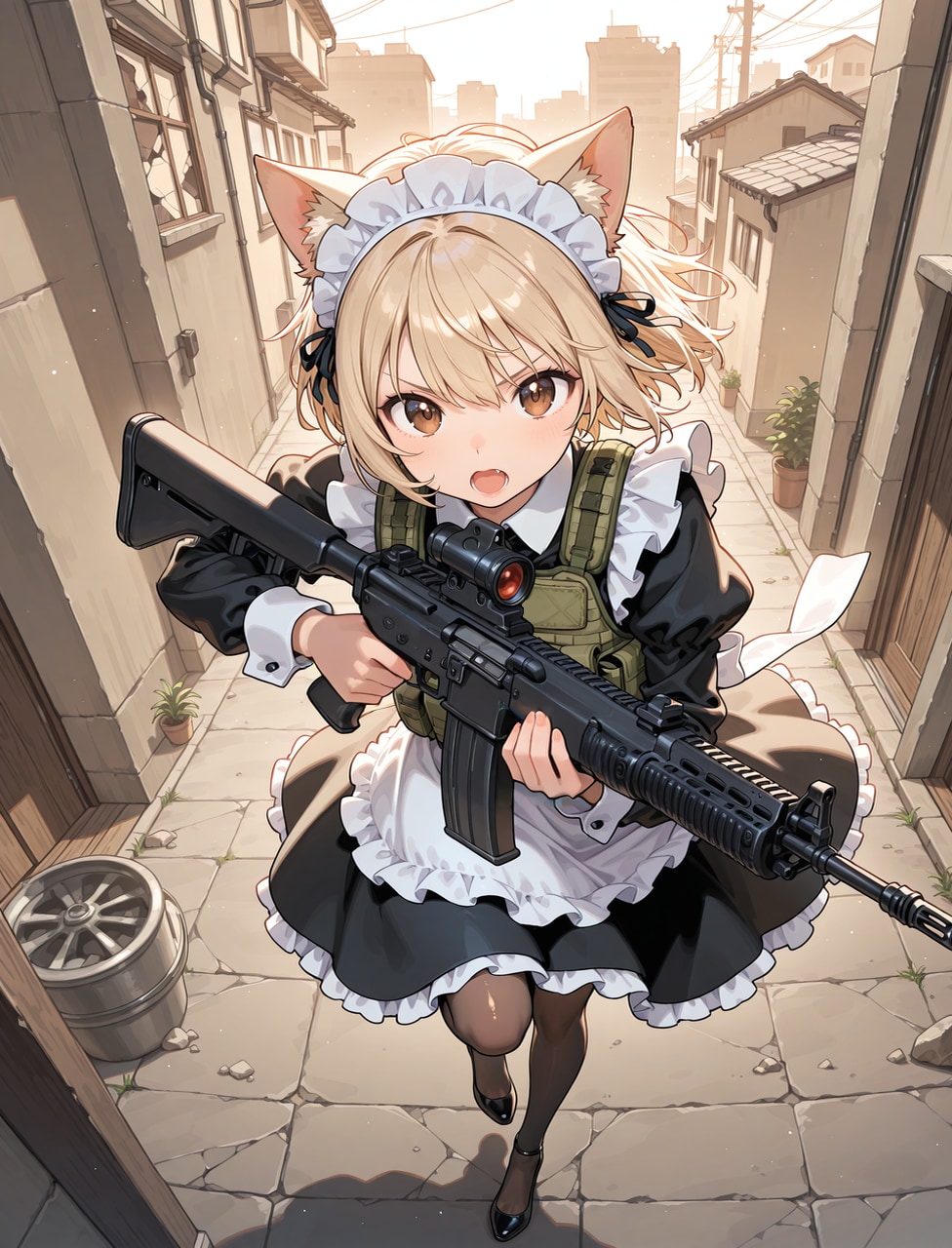 ネコ耳メイド防衛隊