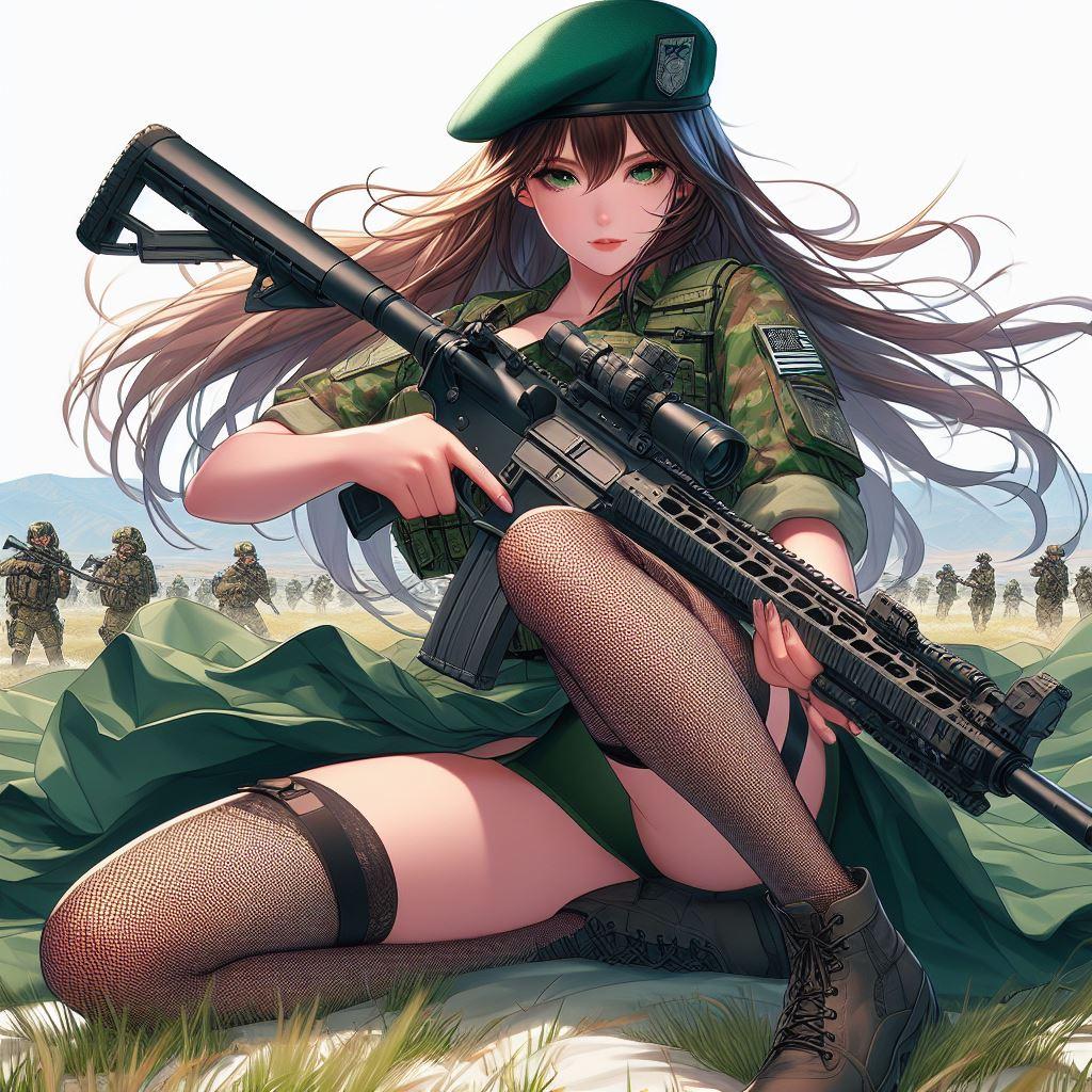 グリーンベレー女兵士2